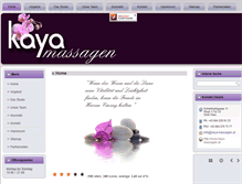 Tablet Screenshot of kaya-massagen.at